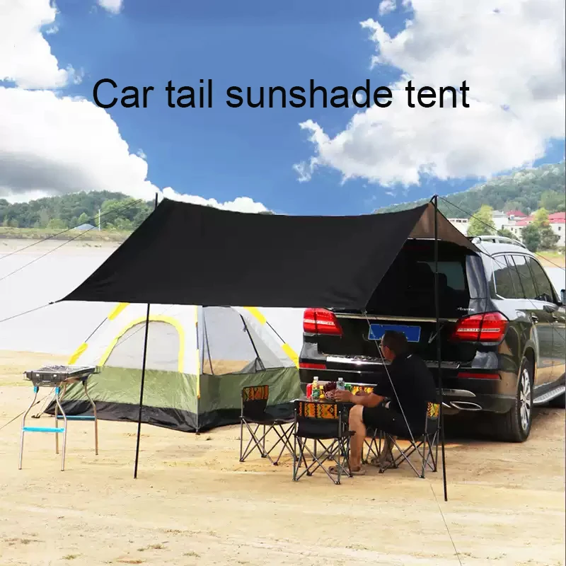 Outdoor Camping Van Tent - Auvent latéral Anti-UV pour voiture, bâche