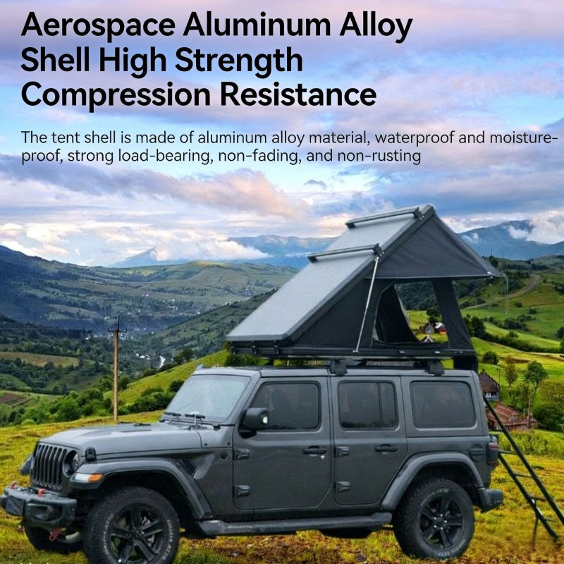 Outdoor Camping Van Tent - Tente de toit rigide en aluminium