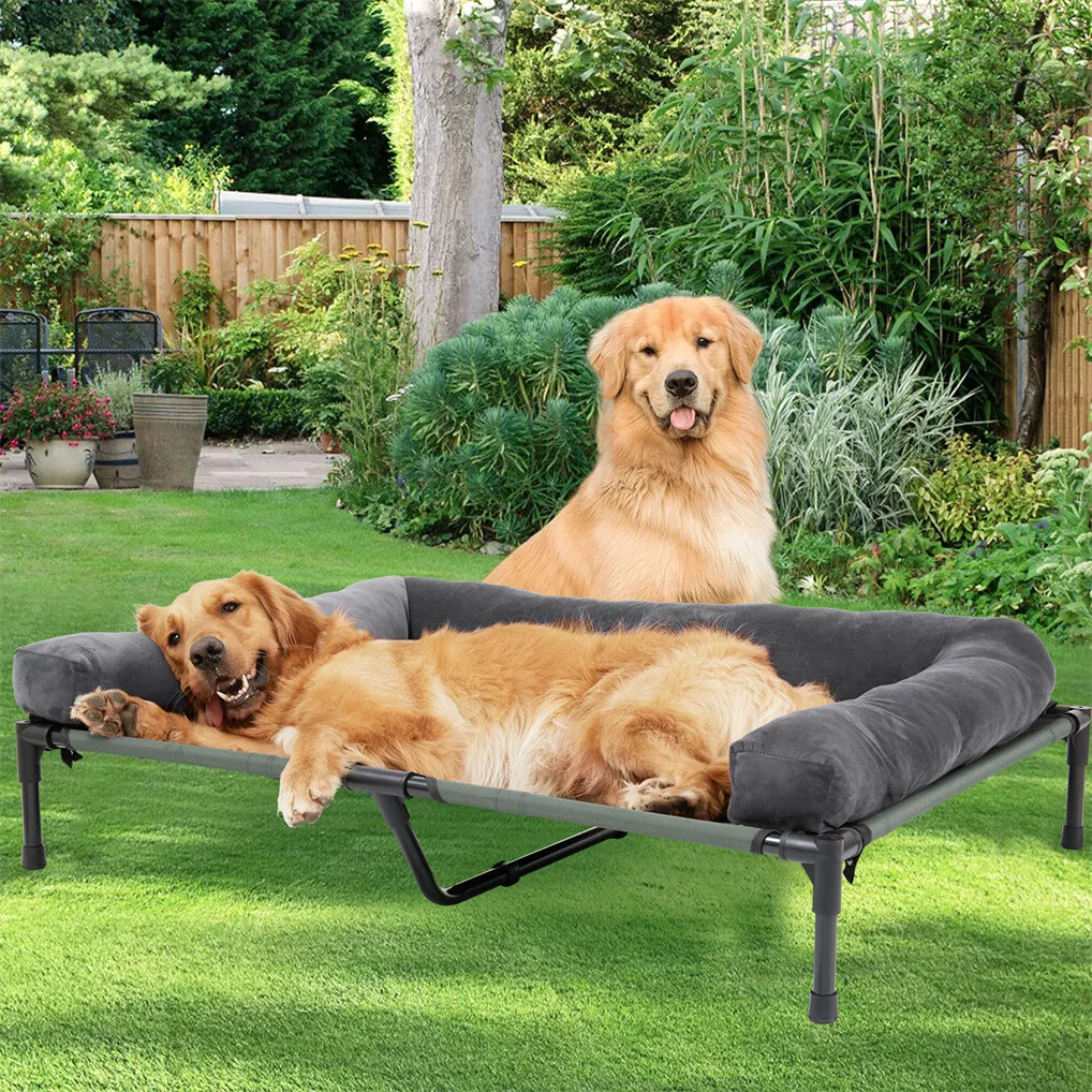Outdoor Camping Dog Bed - Lit surélevé pour chien BINGOPAW, panier