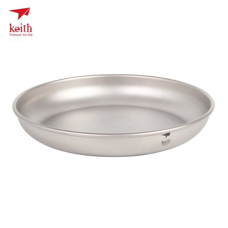 Outdoor Camping Dining Set - Keith – assiette en titane pour