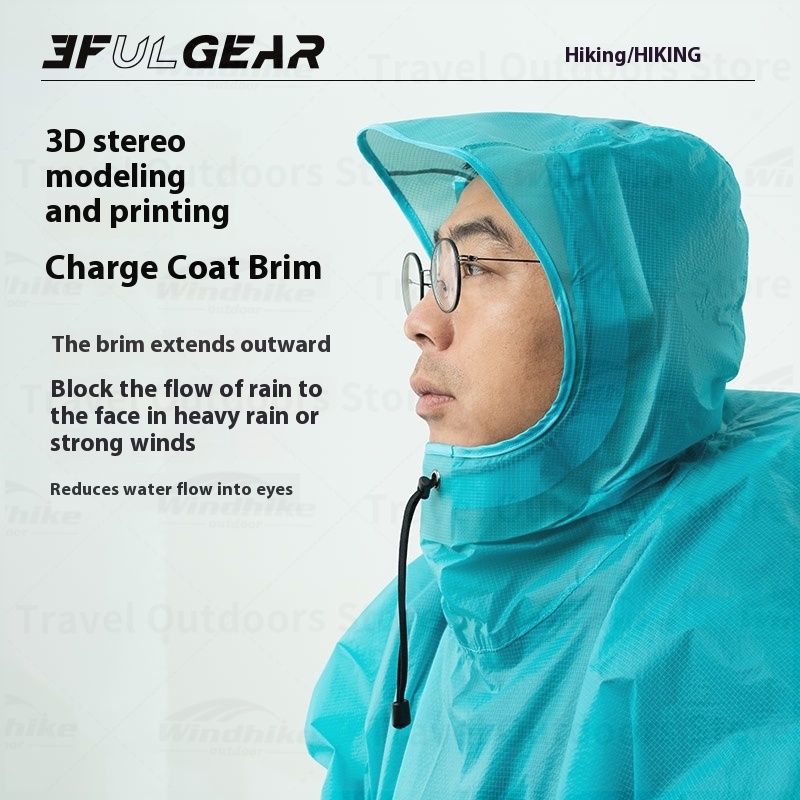3F UL GEAR 2026 Imperméable de - Camping Rain Poncho avis et prix